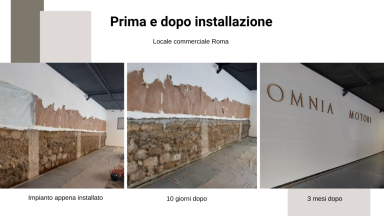 umidità di risalita capillare rimedio
