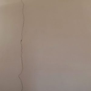 crepe nei muri sul muro