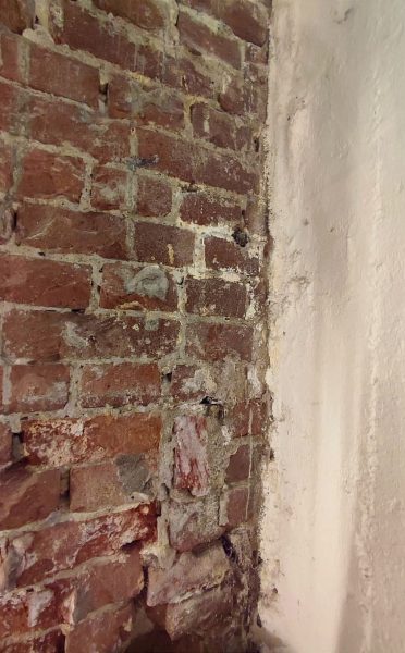 problemi-di-umidità-sul-muro-cause umidità sui muri crea i sali chiamati efflorescenze come eliminare